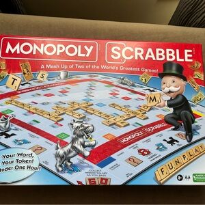 Monopoly Scrabble Board Game